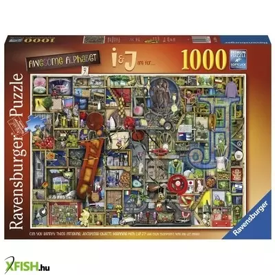 Ravensburger puzzle 1000 db - csodálatos abc i&j
