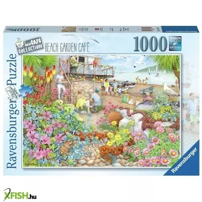 Ravensburger puzzle 1000 db - beach garden cafe