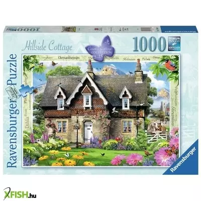 Ravensburger puzzle 1000 db - country cottage (no15)