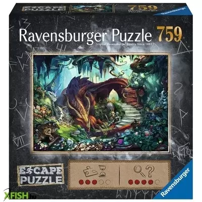 Ravensburger puzzle escape 759 db - sárkánybarlang