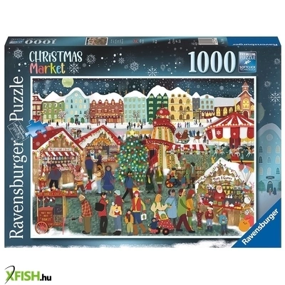 ravensburger puzzle 1000 db - karácsonyi piac