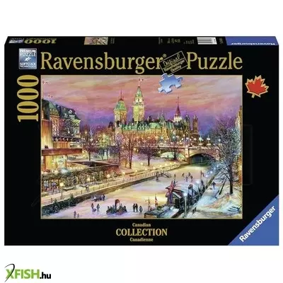 Ravensburger puzzle 1000 db - ottawa winterlude festival