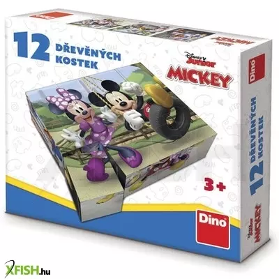 Dino fa mesekocka 12 db - mickey és minnie
