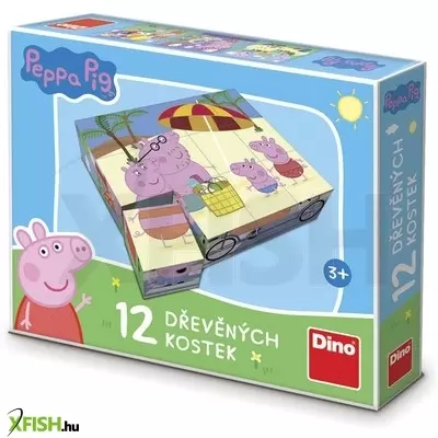 dino fa mesekocka 12 db - peppa malac