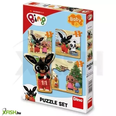 Dino bing babypuzzle 3-5 db