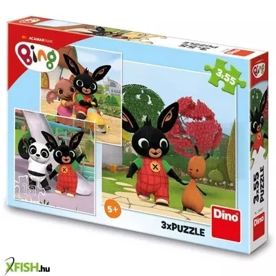 Dino puzzle 3x55 db - bing