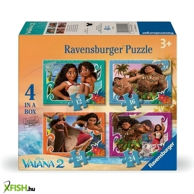Ravensburger puzzle 4in1 - vaiana 2