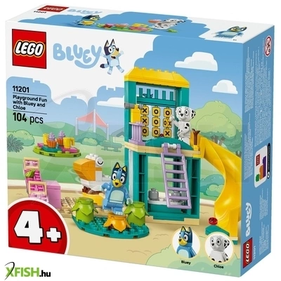 lego bluey 11201 bluey és kloé vidám kalandjai a játszótéren