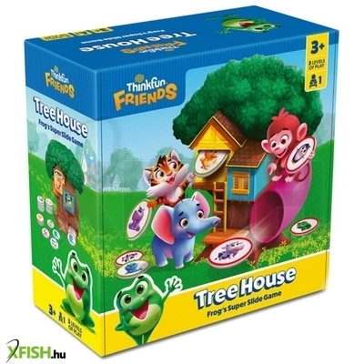Thinkfun lombház- béka szuper csúszda játéka