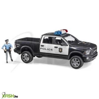 Bruder ram 2500 rendőrautó rendőrrel és tartozékokkal