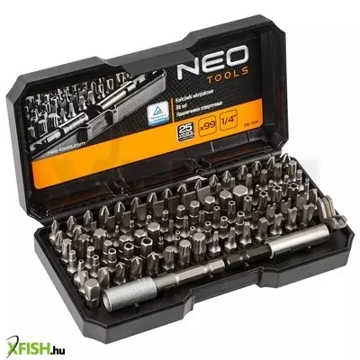 Neotools csavarhúzó bitkészlet 100db