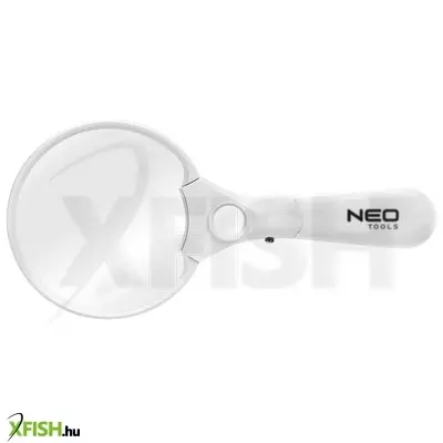 Neotools kézi nagyító, 3 lencsével, 110mm