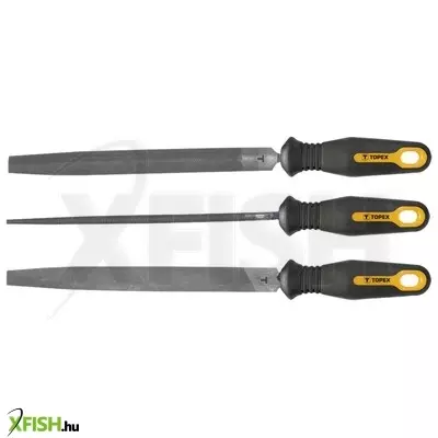 Neotools reszelő készlet 3db, (lapos, félkör, kör), 200mm