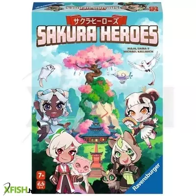 Ravensburger társasjáték - sakura heroes