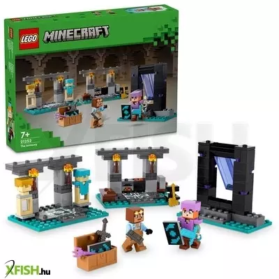 Lego minecraft 21252 a fegyverraktár
