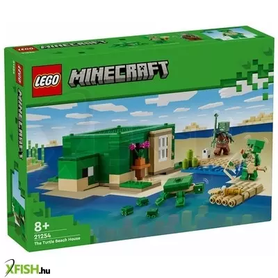 Lego minecraft 21254 a tengerparti teknősház