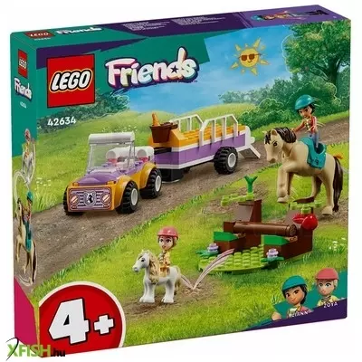 Lego friends 42634 ló- és póniszállító utánfutó