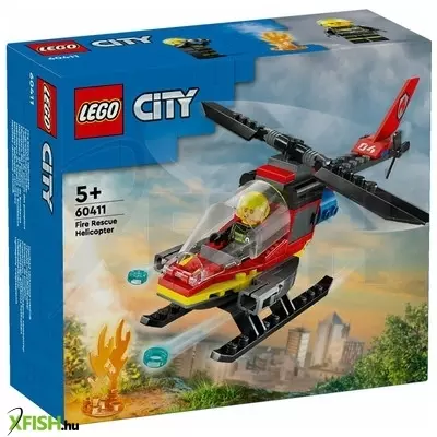 Lego city fire 60411 tűzoltó mentőhelikopter