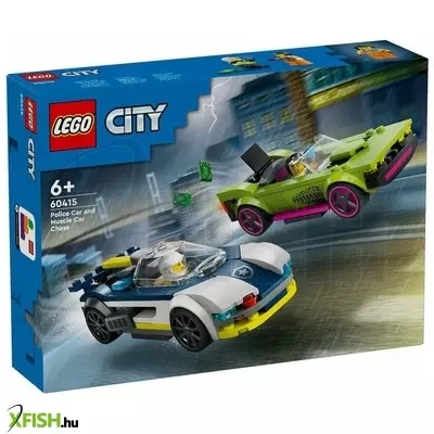 Lego city police 60415 rendőrautó és sportkocsi hajsza