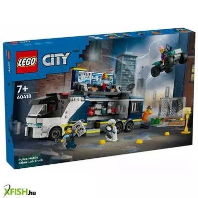 lego city police 60418 rendőrségi mozgó bűnügyi labor
