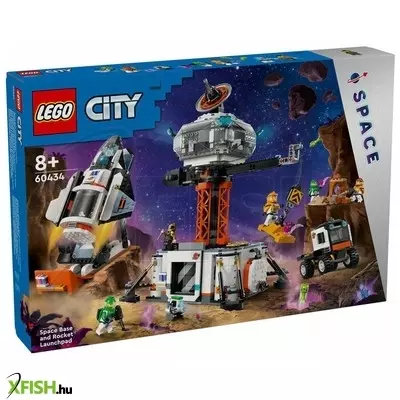 Lego city space 60434 űrállomás és rakétakilövő