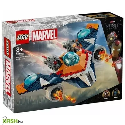 lego super heroes marvel 76278 mordály warbird repülője vs. ronan