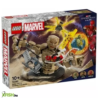 Lego super heroes marvel 76280 pókember vs. homokember a döntő ütközet