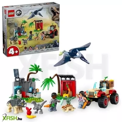 Lego jurassic world 76963 kis dínók mentőközpont