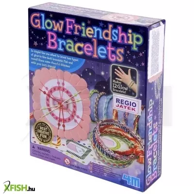 4m világító barátság karkötő készlet