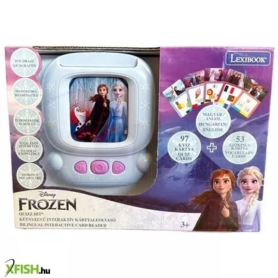 Lexibook jégvarázs kétnyelvű interaktív oktató játék