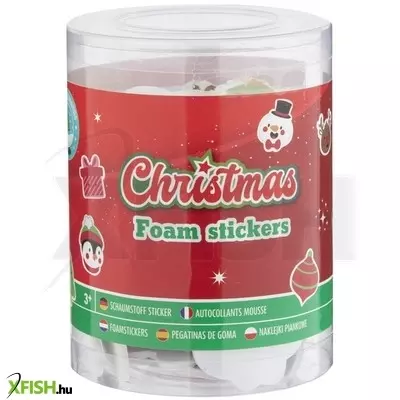 Grafix karácsonyi szivacsmatricák