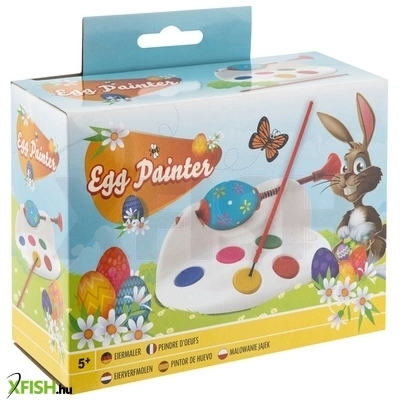 Grafix húsvéti tojásfestő szett, 6 festék, ecset