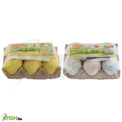 Grafix húsvéti tojásdíszítő szett, 6 tojás, matricák, 2 féle