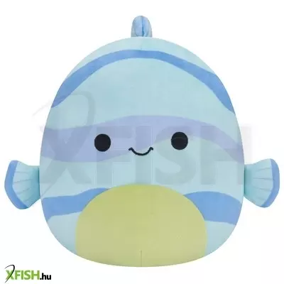Squishmallows leland a kék csíkos hal 20cm