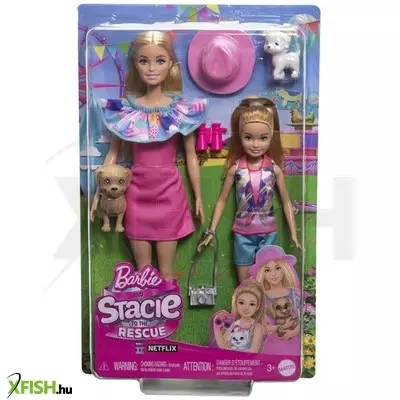 Mattel barbie stacie to the rescue - barbie és stacie duó