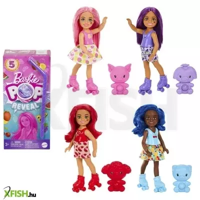 Mattel barbie slime reveal meglepetés baba új