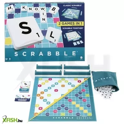 Mattel scrabble original és társas (2 játék 1-ben)