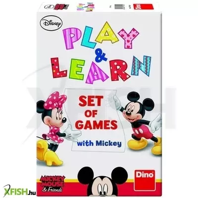 Dino mikiegér gyere és tanulj társasjáték