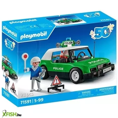 Playmobil klasszikus rendőrautó