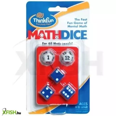Thinkfun math dice egy kis matekocska társasjáték