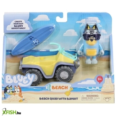 Moose bluey készlet beach jármű