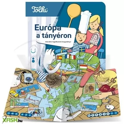 Tolki - interaktív könyv - európa a tányéron