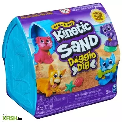 spin master kinetic sand - kutyaház szortiment