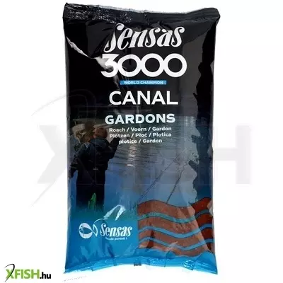Sensas 3000 Super Canal Gardons Bodorkázó Etetőanyag 1000g
