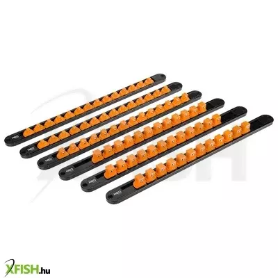 Neotools dugókulcs tartósín készlet, 1/4, 3/8, 1/2, 6db-os