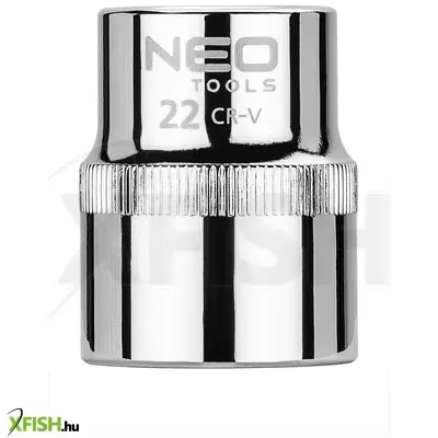 Neotools dugókulcs 22mm, 1/2, 6 pontos, superlock