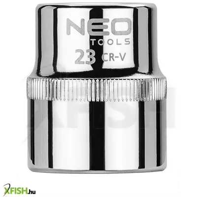 Neotools dugókulcs 23mm, 1/2, 6 pontos, superlock
