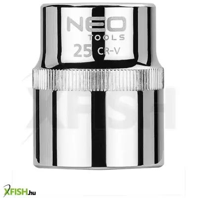 Neotools dugókulcs 25mm, 1/2, 6 pontos, superlock