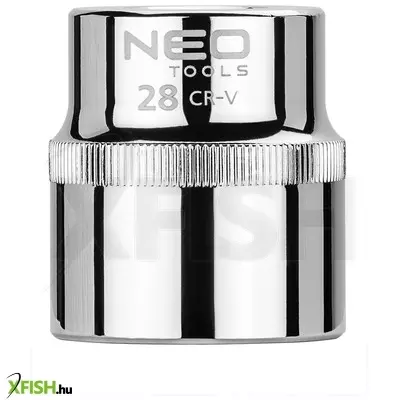 Neotools dugókulcs 28mm, 1/2, 6 pontos, superlock