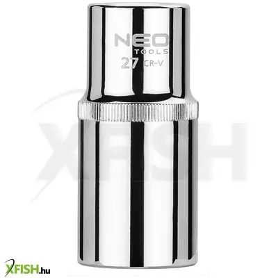 Neotools dugókulcs 27mm, 1/2, hosszú, 6 pontos, superlock